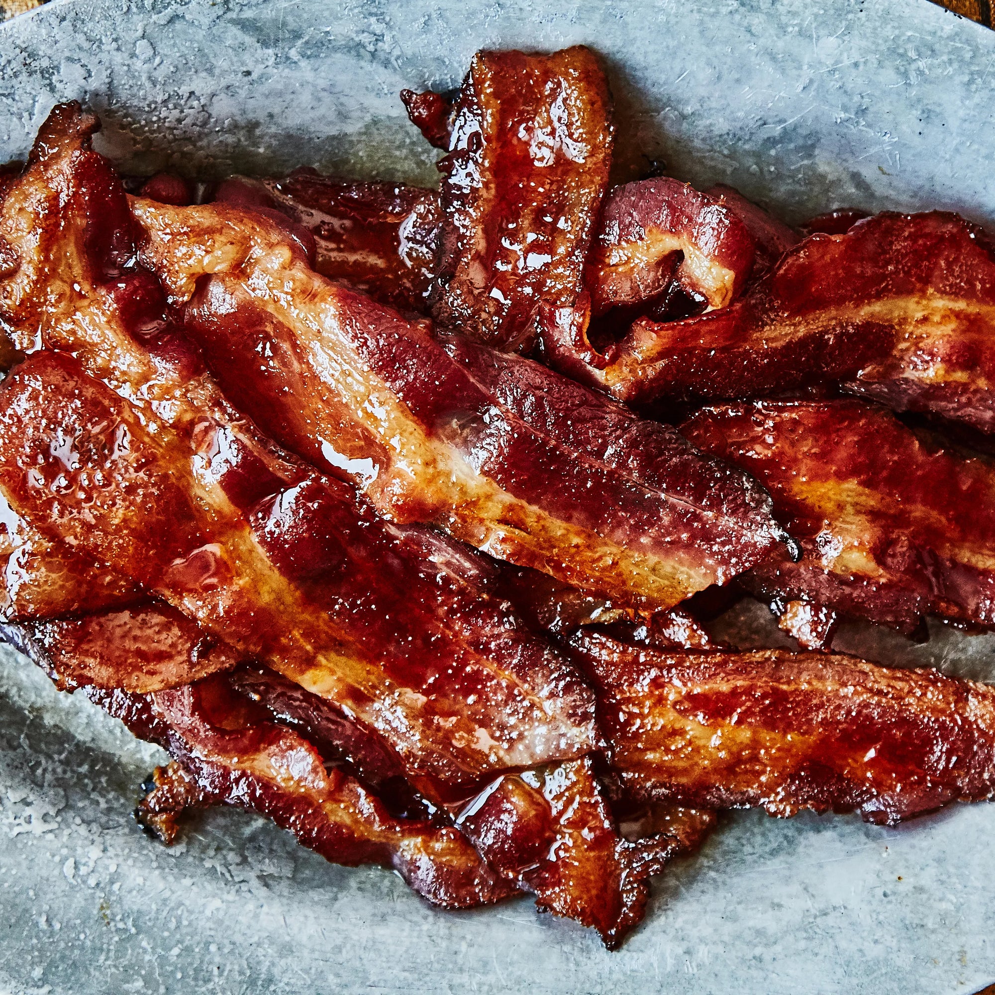 Coffee Glazed Bacon